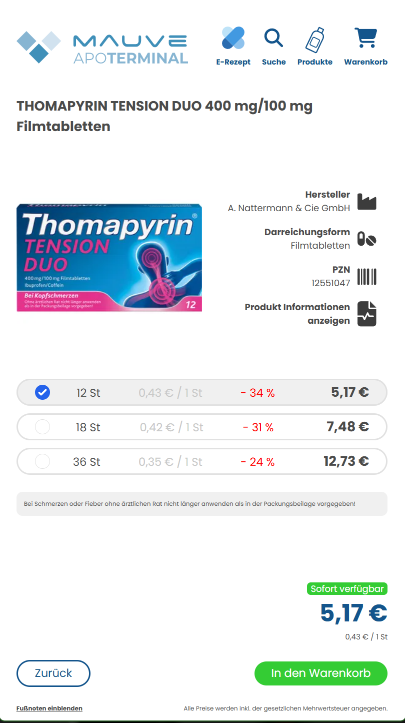 Produkdetails-ApoTerminal